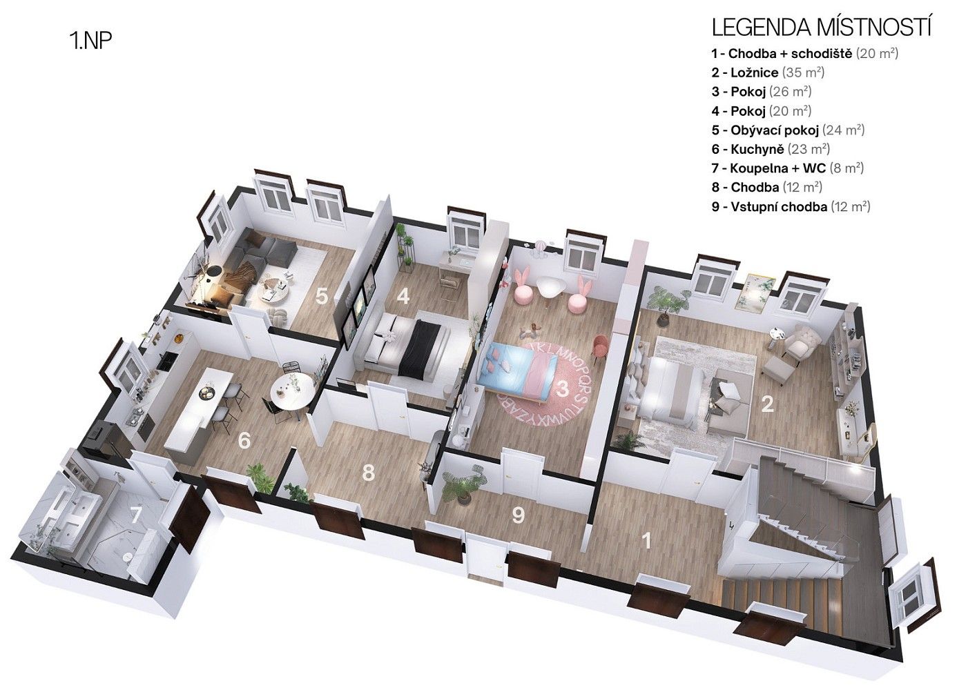 Rodinný dům · 373 m² · Hřivice, okres Louny, Ústecký kraj - 3