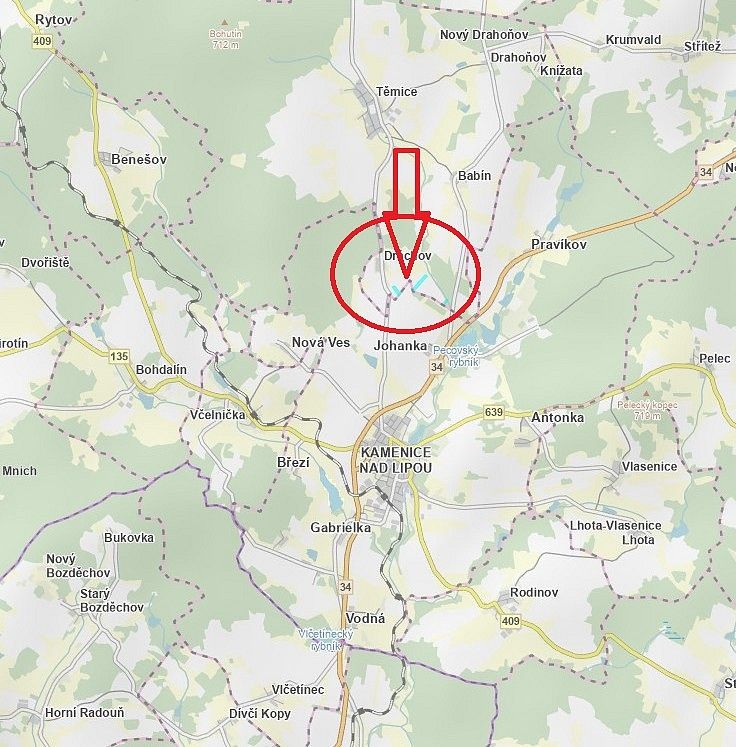 Zemědělský pozemek · Těmice - Dráchov, okres Pelhřimov, Kraj Vysočina - 2