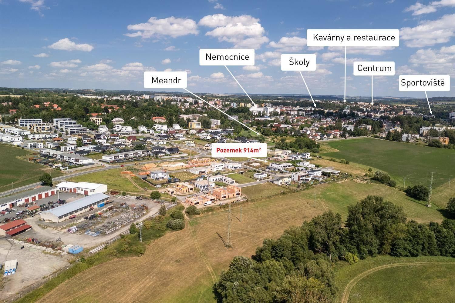 Pozemek pro bydlení · 914 m² · Generála Gablecha, Havlíčkův Brod - 3