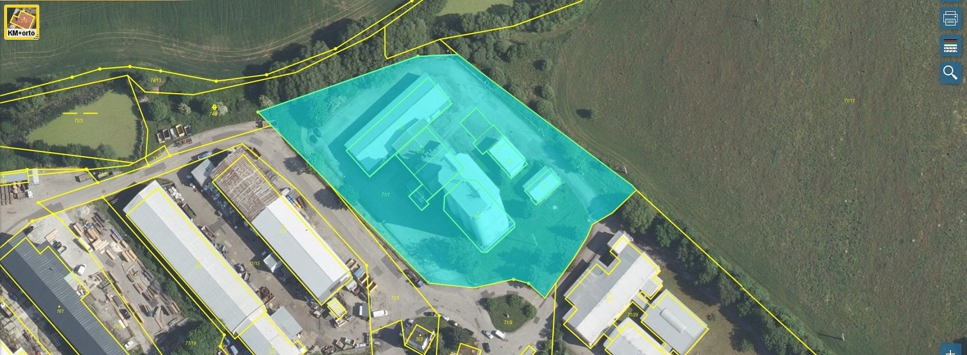 Výrobní prostory, Kájov, okres Český Krumlov, Jihočeský kraj, 9 957 m² - 2