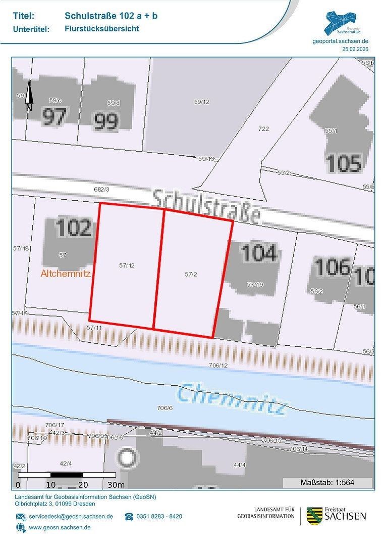 Pozemky pro bydlení, Schulstraße 102 a/b Chemnitz Altchemnitz Sachsen 09120 - 2