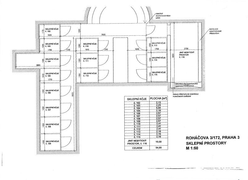 Byt 1+kk · 19 m² · Roháčova 172, Praha Žižkov - 3