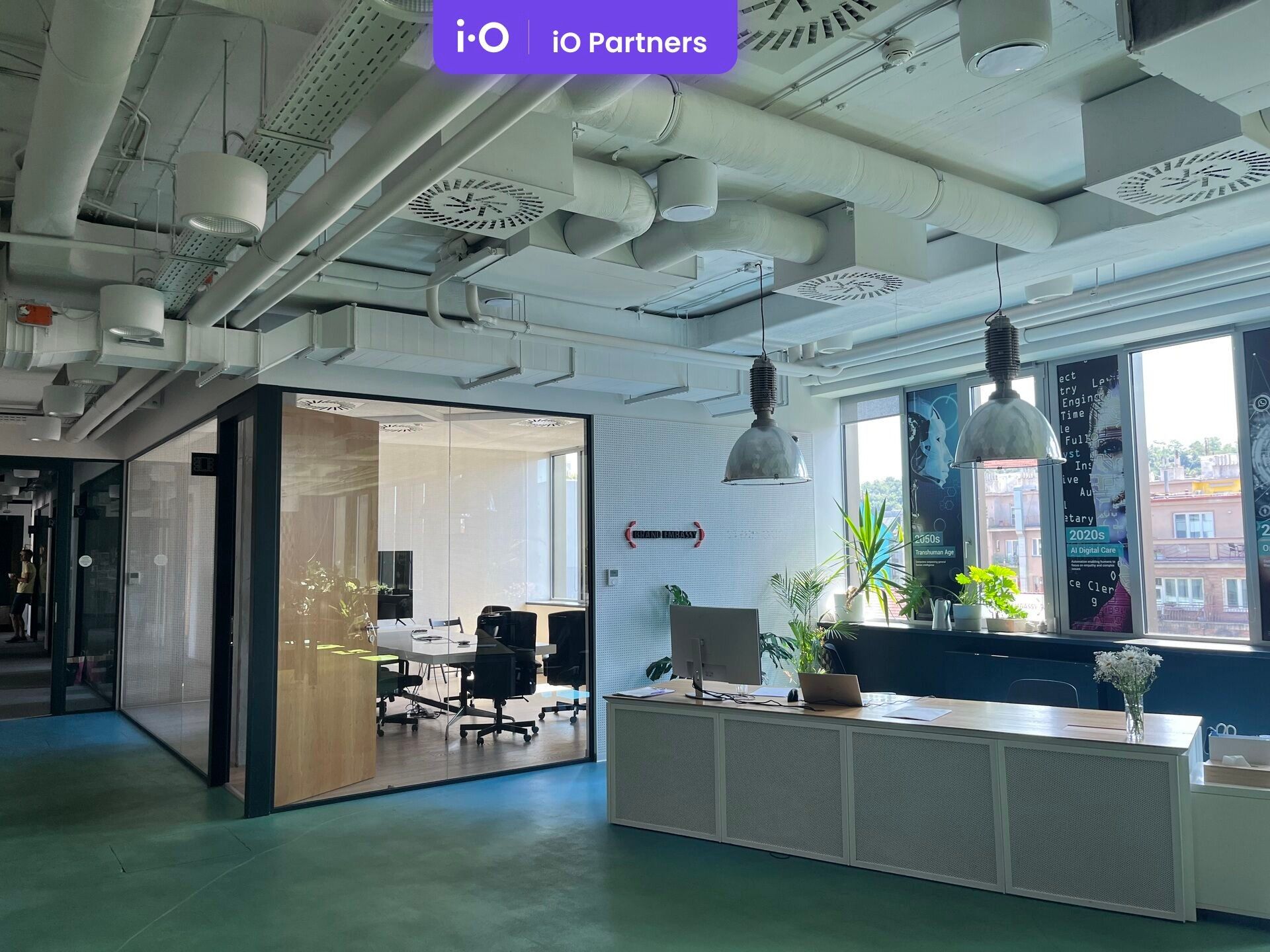 Pronájem kancelář - Rohanské nábřeží, Praha, 289 m²