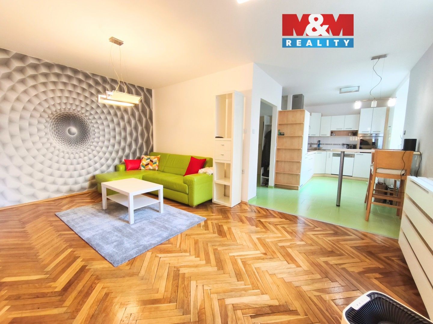 3+1, nábřeží Svazu protifašistických bojovníků, Ostrava, 90 m²