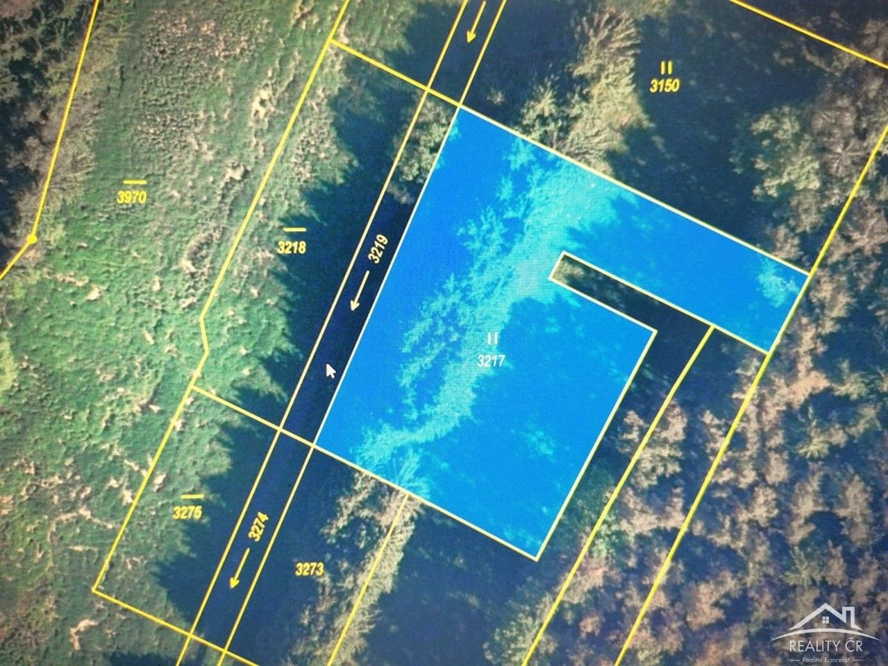 Louky, Jindřichův Hradec Dolní Radouň, 3 500 m² - 1