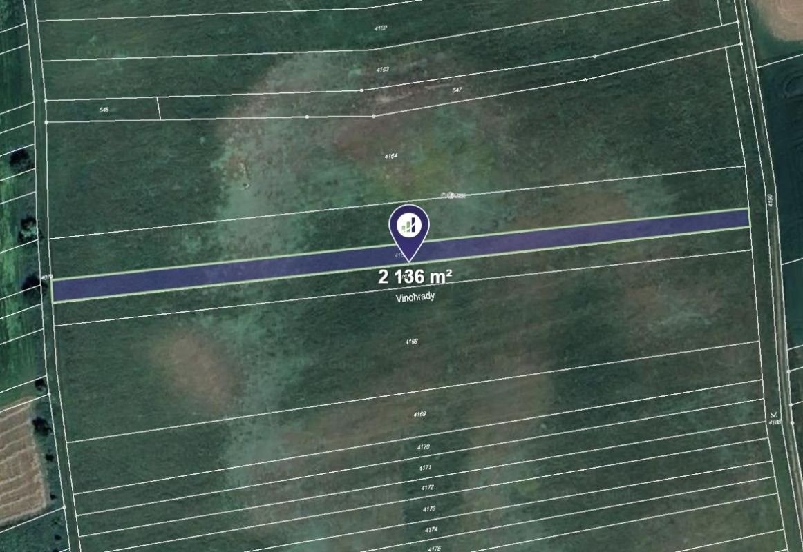 Zemědělské pozemky, Přibice, 2 136 m²