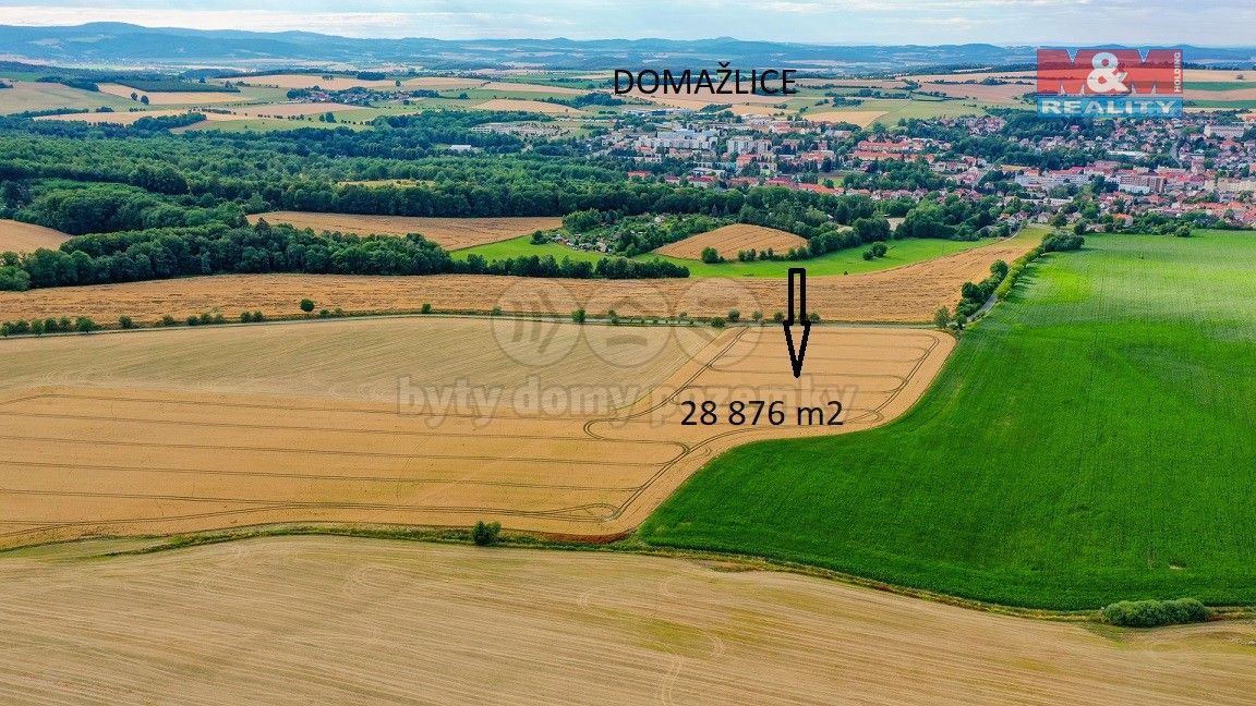 Zemědělské pozemky, Domažlice, 344 01, 28 876 m²