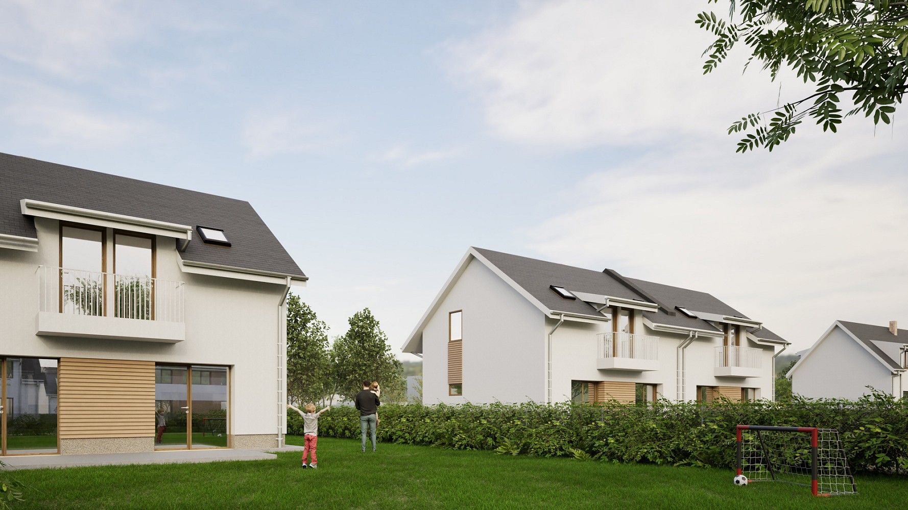 Rodinné domy, Jaroměřice nad Rokytnou - Příložany, okres Třebíč, Kraj Vysočina, 107 m² - 1