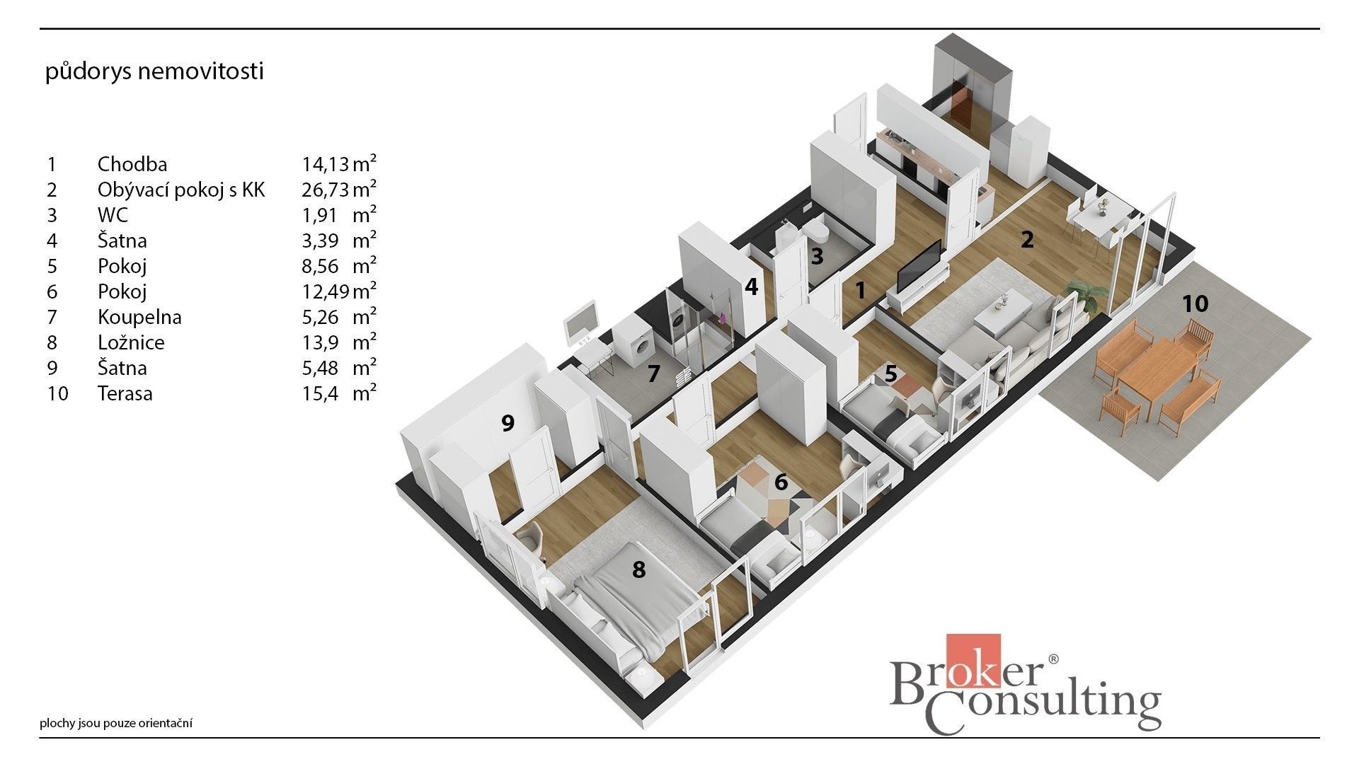 Byt 4+kk · 95 m² · Javornická,Rychnov nad Kněžnou - 3
