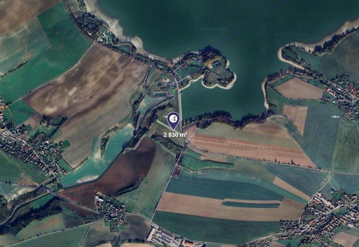 Prodej louka - Nahořany, 2 830 m²