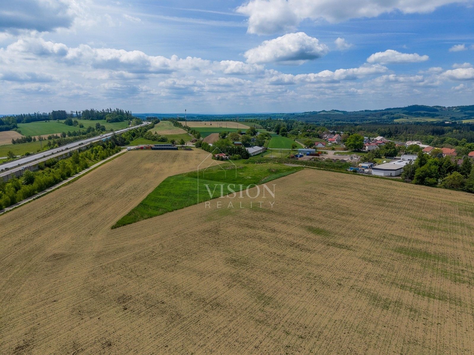 Komerční pozemky, Sudoměřice u Tábora, 6 770 m² - 2