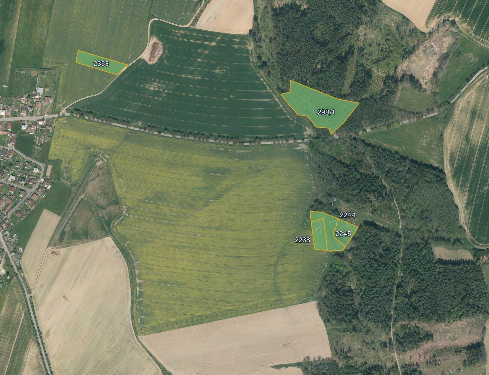 Zemědělské pozemky, Košice