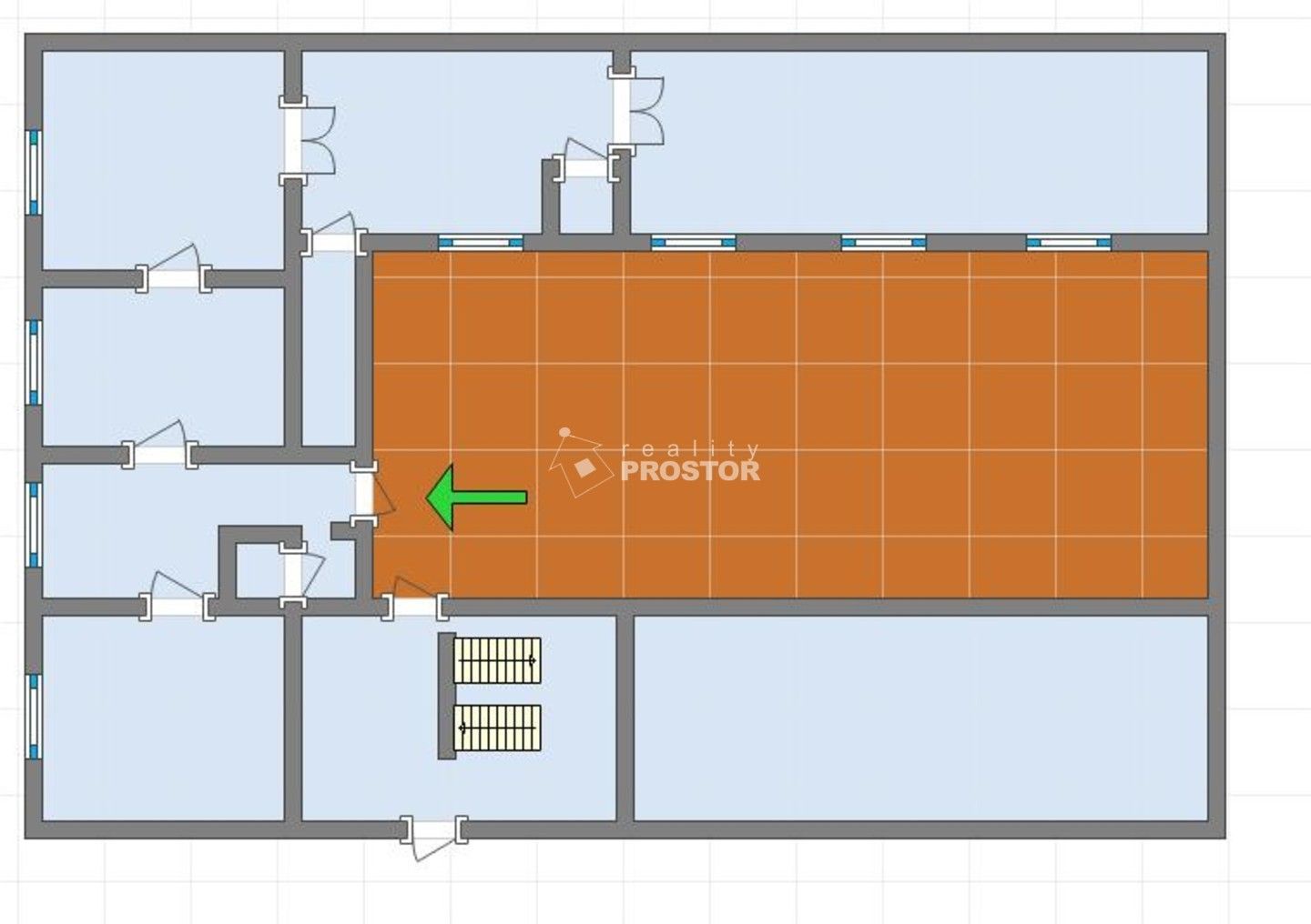 Pronájem obchodní prostory - Tovární, Jirny, 631 m²