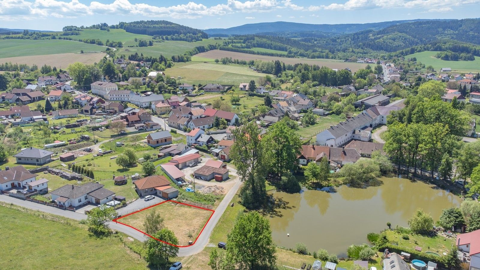 Pozemky pro bydlení, Dlouhá Ves, 716 m² - 2
