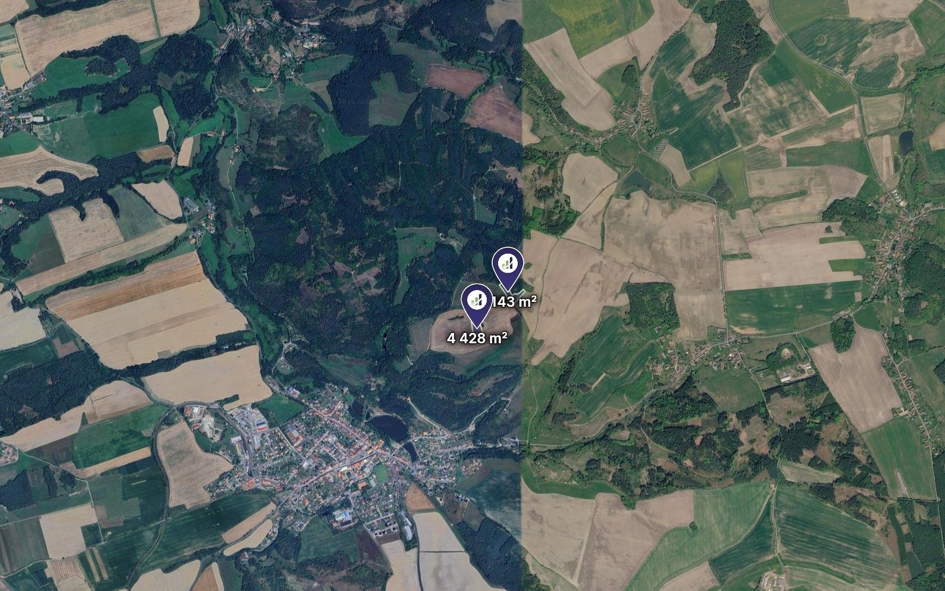 Louka · 5 786 m² · Radnice - 3