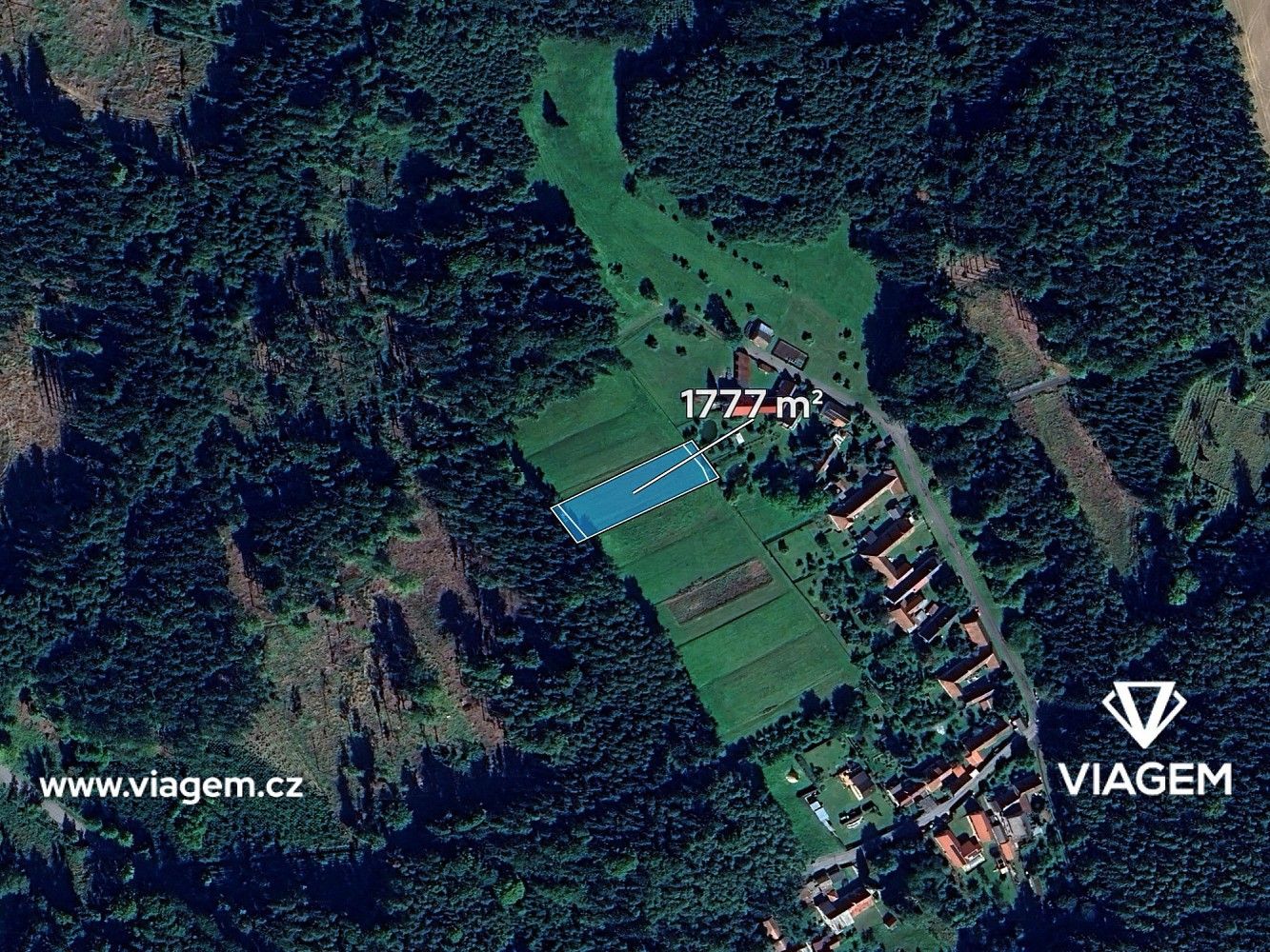 Prodej zahrada - Vyklantice, okres Pelhřimov, Kraj Vysočina - 2