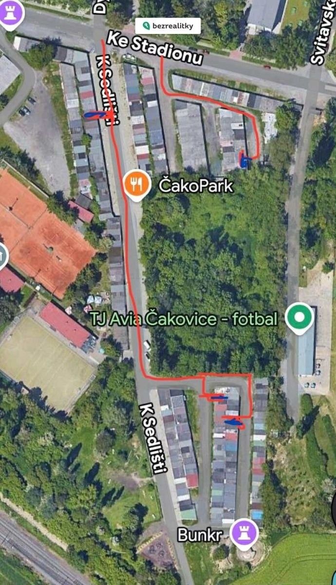 Prodej garáž - Čakovice, Praha, 19 m²