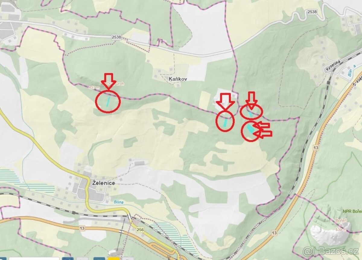 Prodej pozemek pro bydlení - Most, 434 01