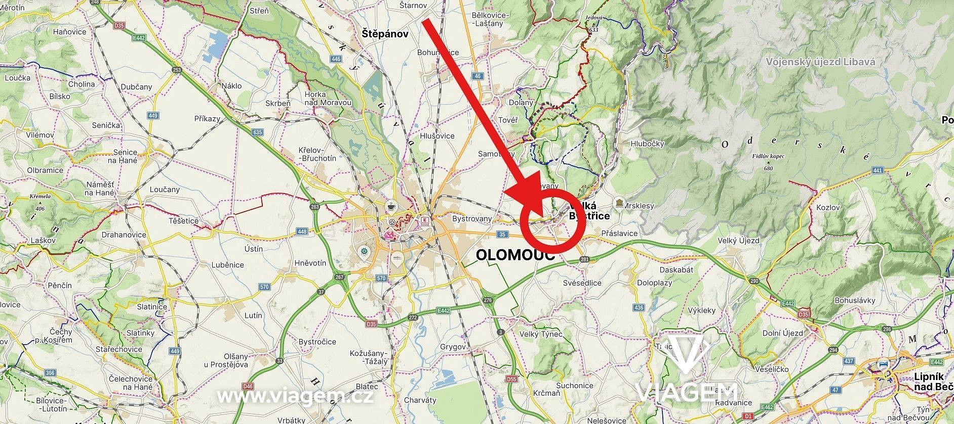 Pozemky pro bydlení, Velká Bystřice, okres Olomouc, Olomoucký kraj - 2