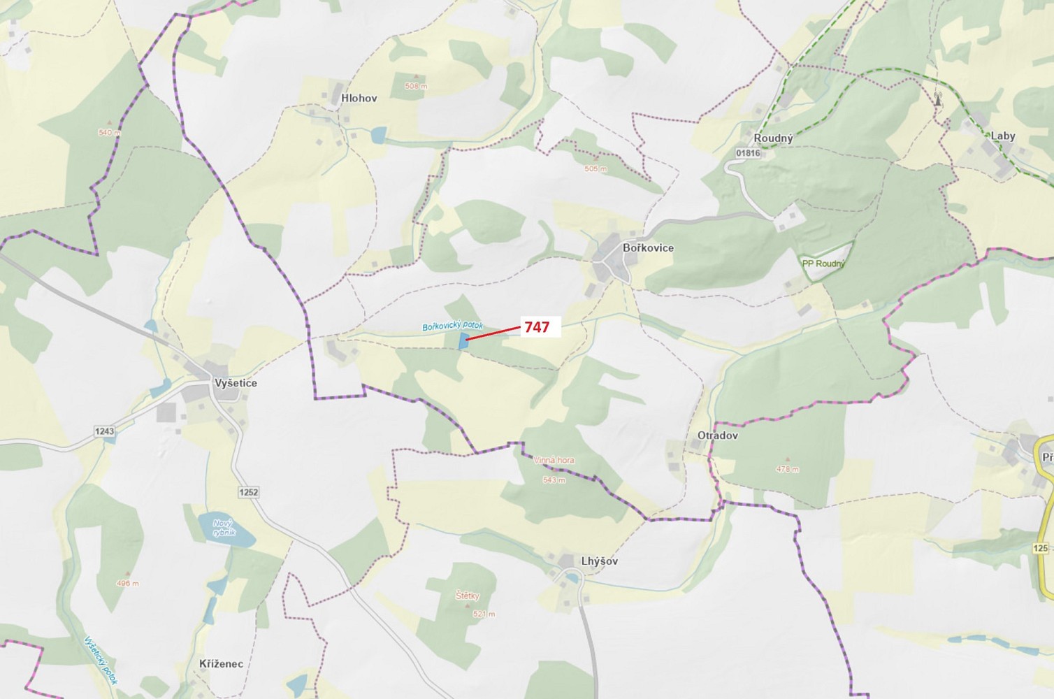 Lesy, Zvěstov - 1