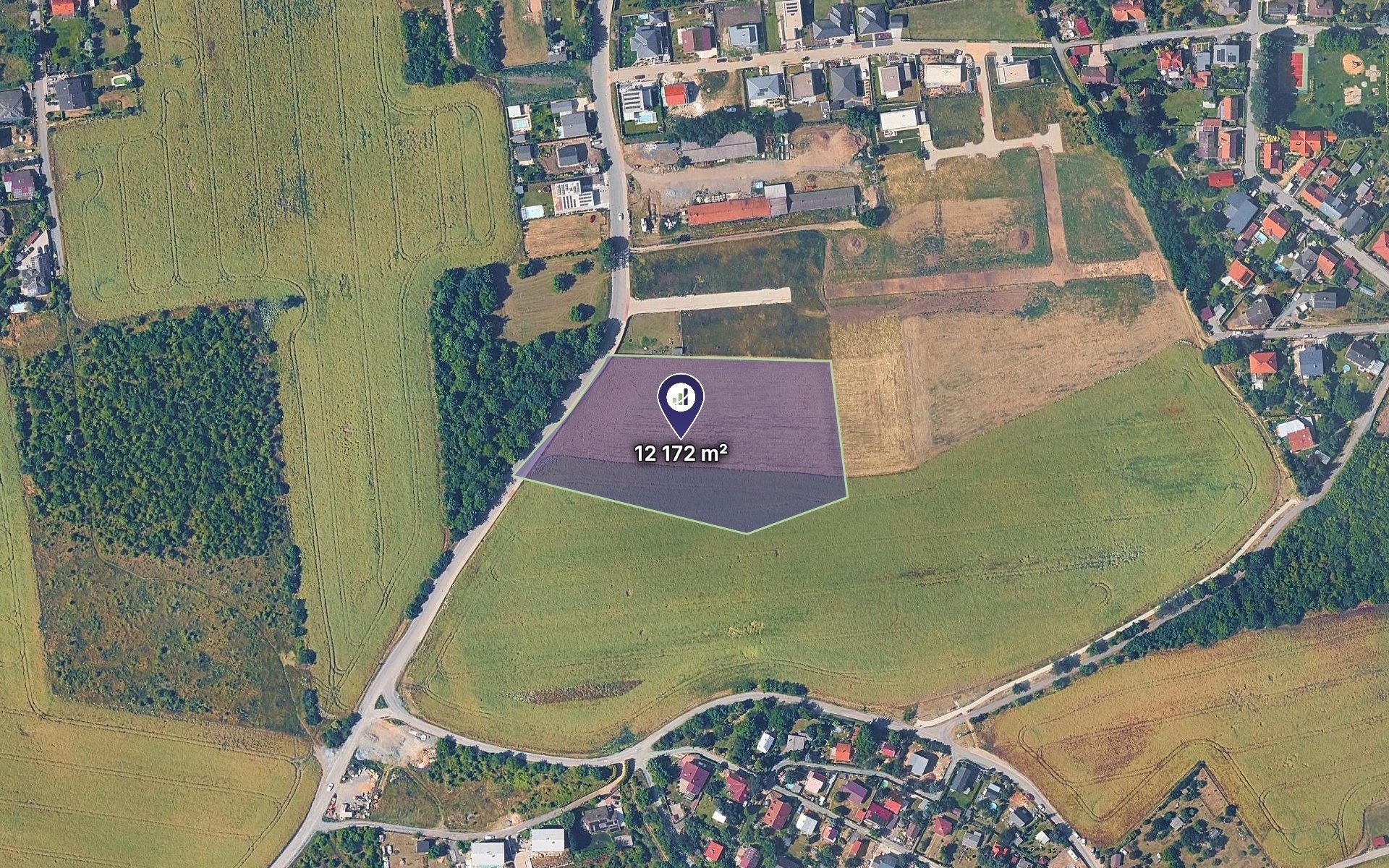 Zemědělský pozemek · 12 172 m² · Zdiby - 3