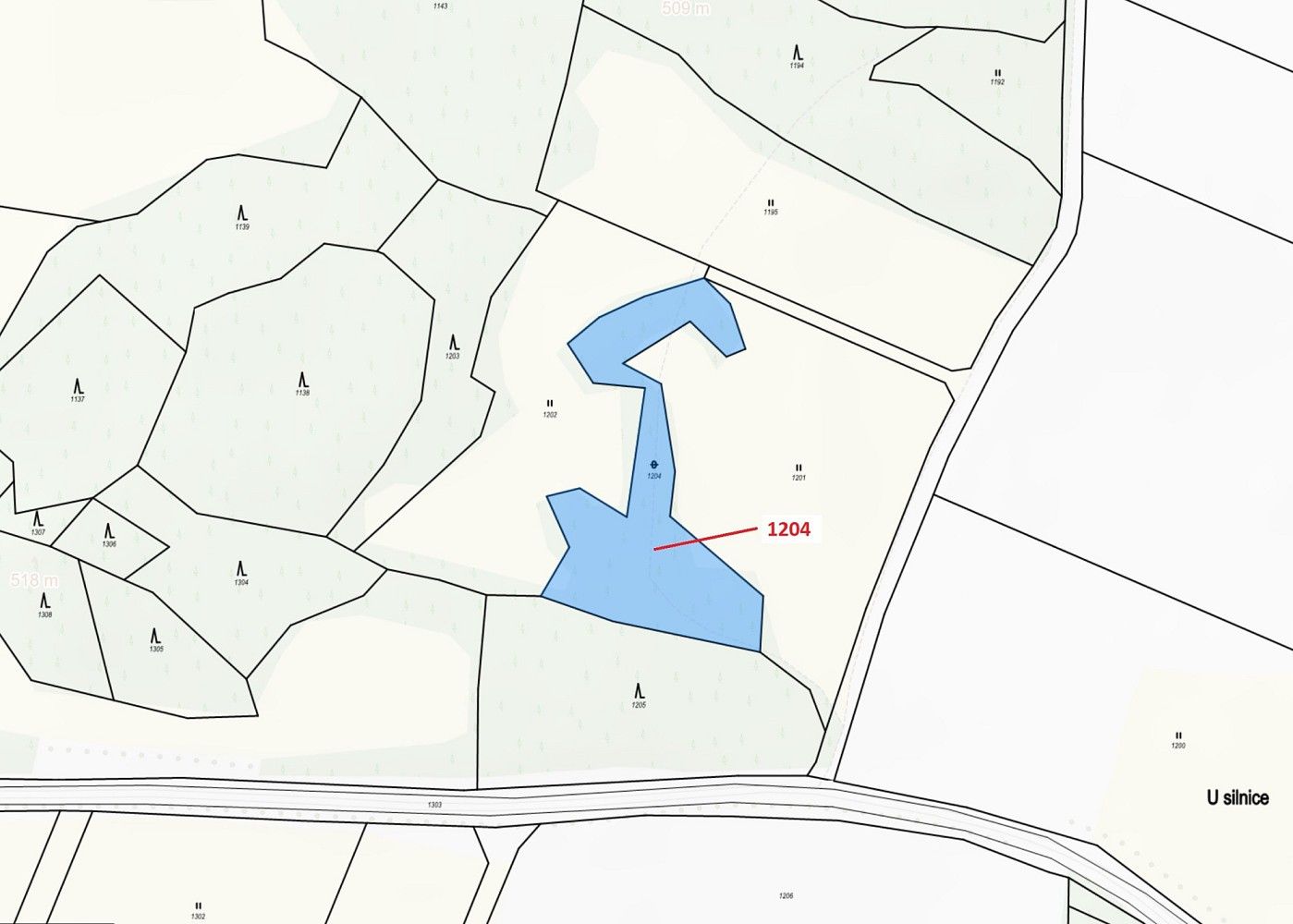 Pozemek · Kadov, okres Strakonice, Jihočeský kraj - 3