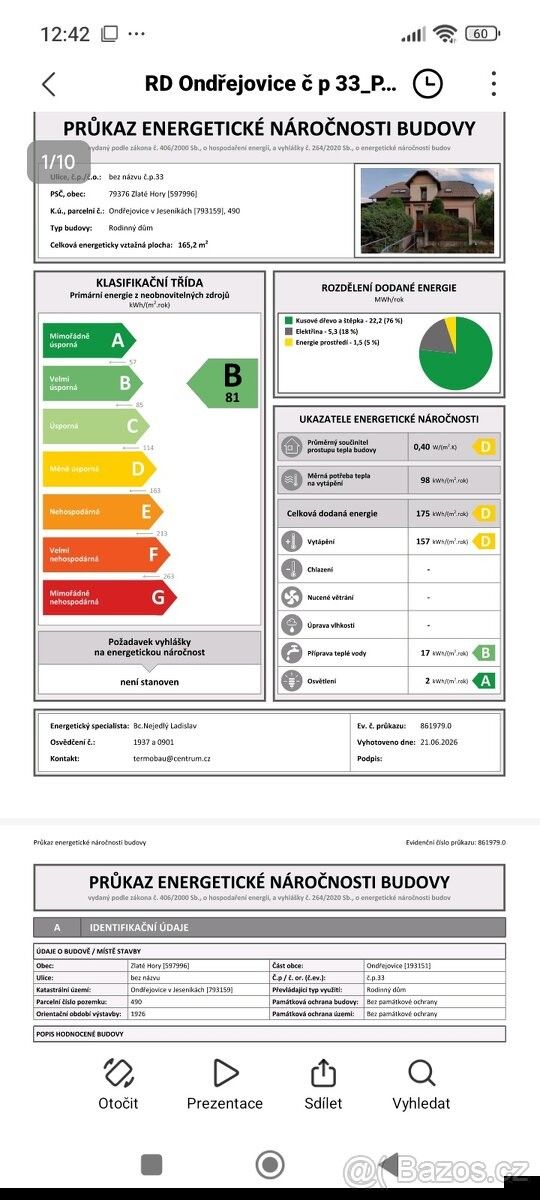 Prodej rodinný dům - Zlaté Hory v Jeseníkách, 793 76 - 2