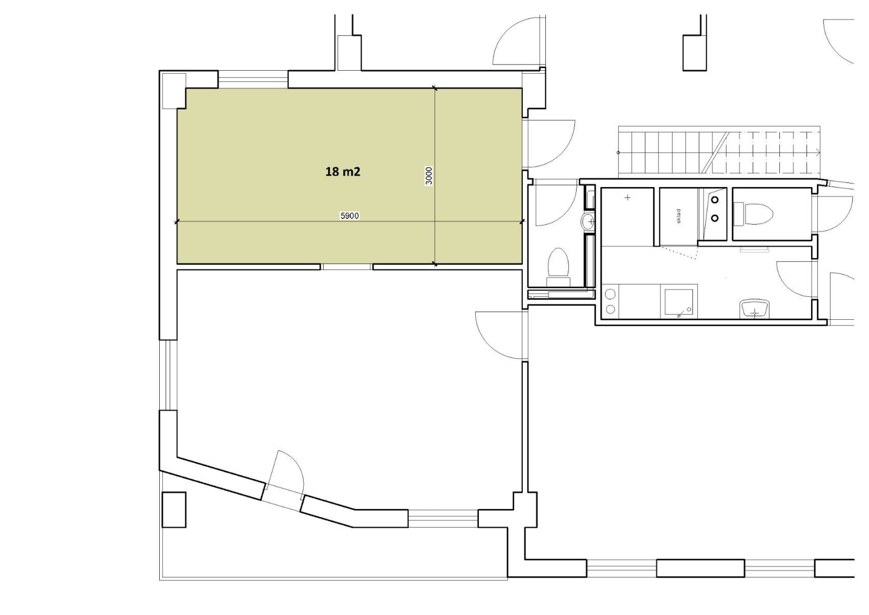 Kancelář · 18 m² · Nový Zlíchov, Praha - Smíchov - 3