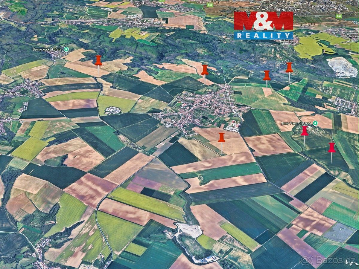 Pozemky pro bydlení, Ořechov u Brna, 664 44