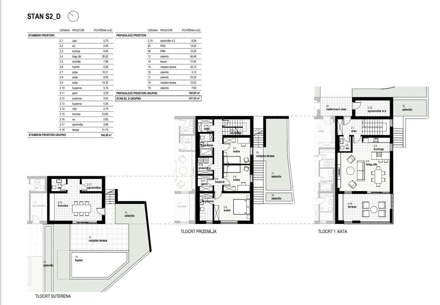Byt · 164 m² · Kostrena, Primorsko-goranska županija, Chorvatsko - 4