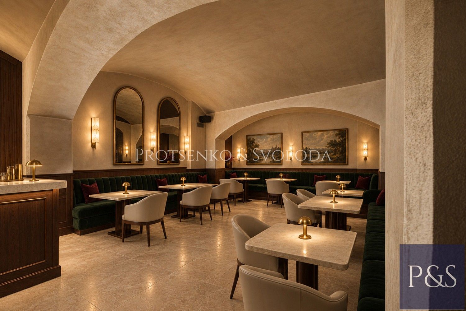 Restaurace, Anny Letenské, Praha 2 - Vinohrady, 593 m² - 2