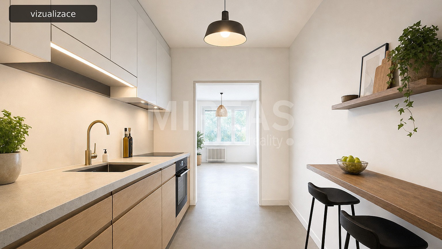 Prodej byt 2+kk - Papírníkova, Praha 4 - Kamýk, 49 m² - 5