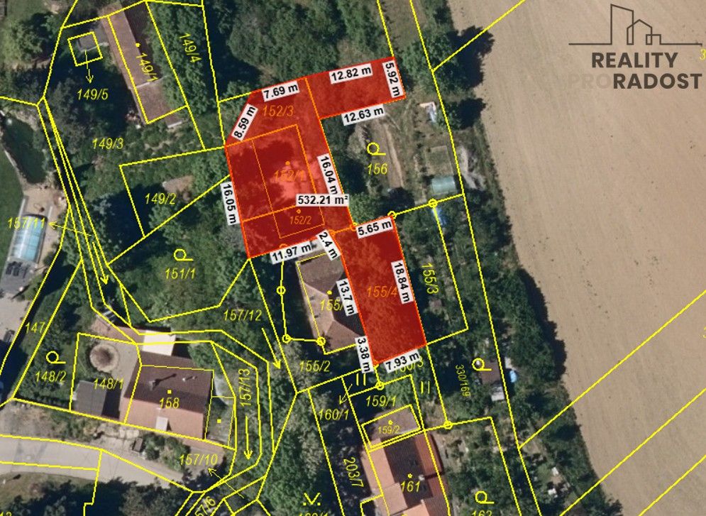 Pozemky pro bydlení, Vyškov, 682 01