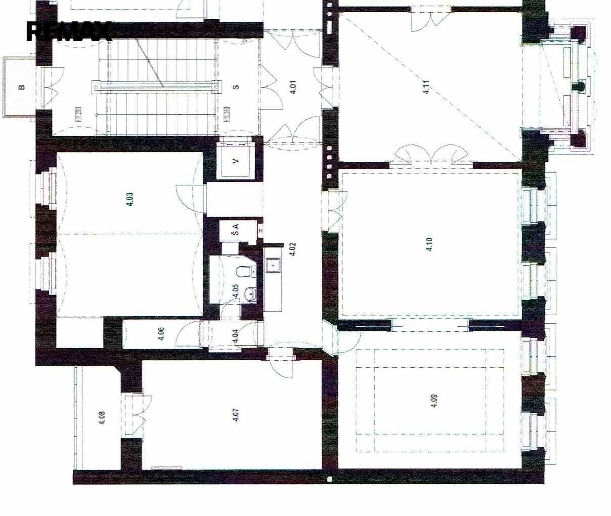 Kanceláře, Washingtonova 1624, Praha Nové Město, 172 m² - 2
