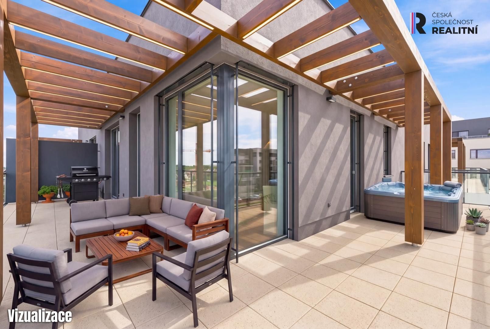 Prodej byt 2+kk - Za Pískovnou 1275, Praha Dolní Chabry, 64 m² - 5