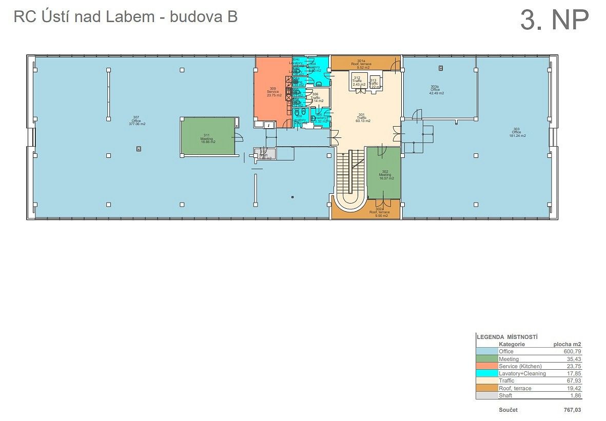 Kancelář · 1 000 m² · Ústí nad Labem - Bukov, Ústecký kraj - 2