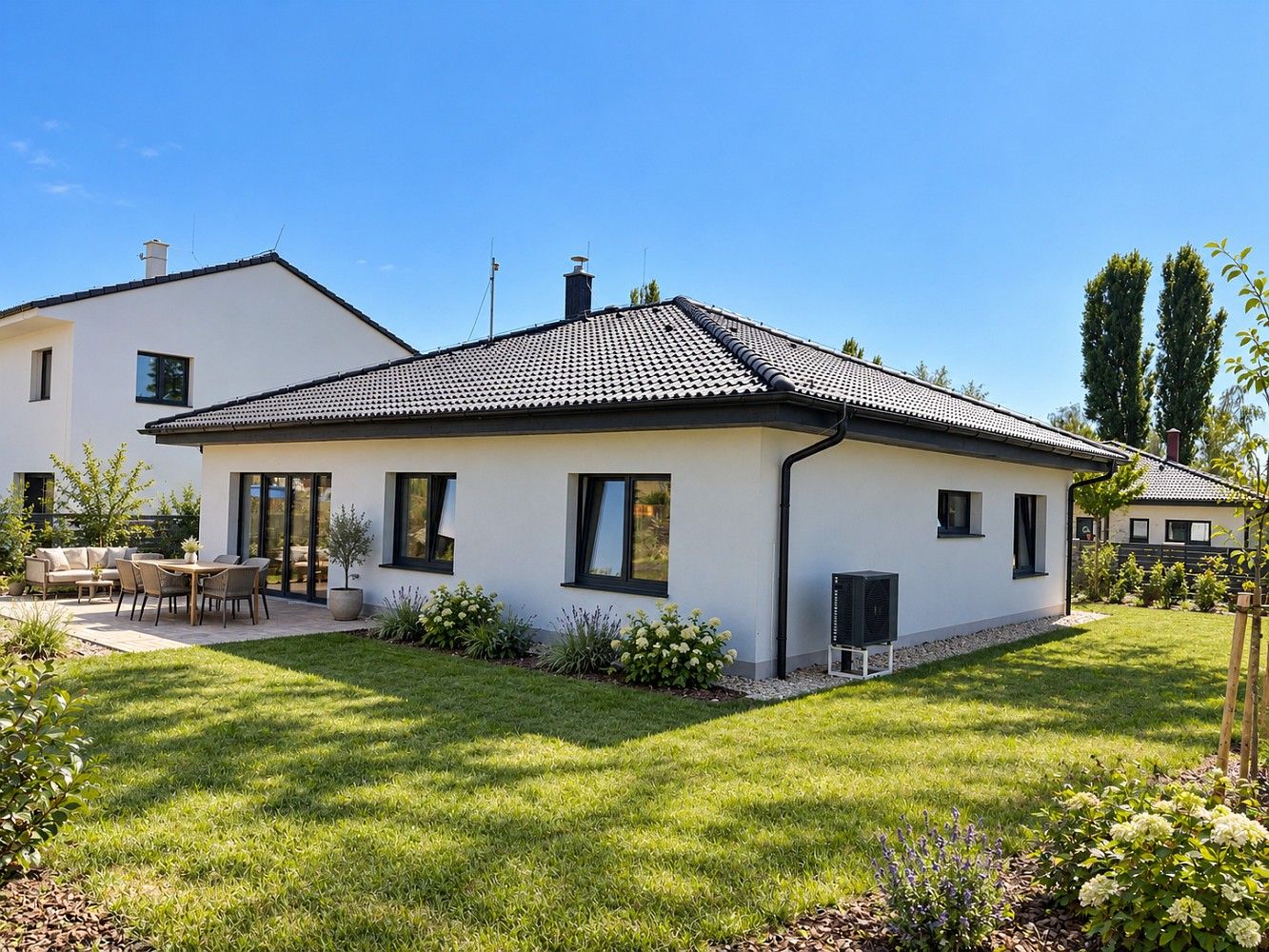 Rodinné domy, Pečky - Velké Chvalovice, okres Kolín, Středočeský kraj, 124 m² - 1