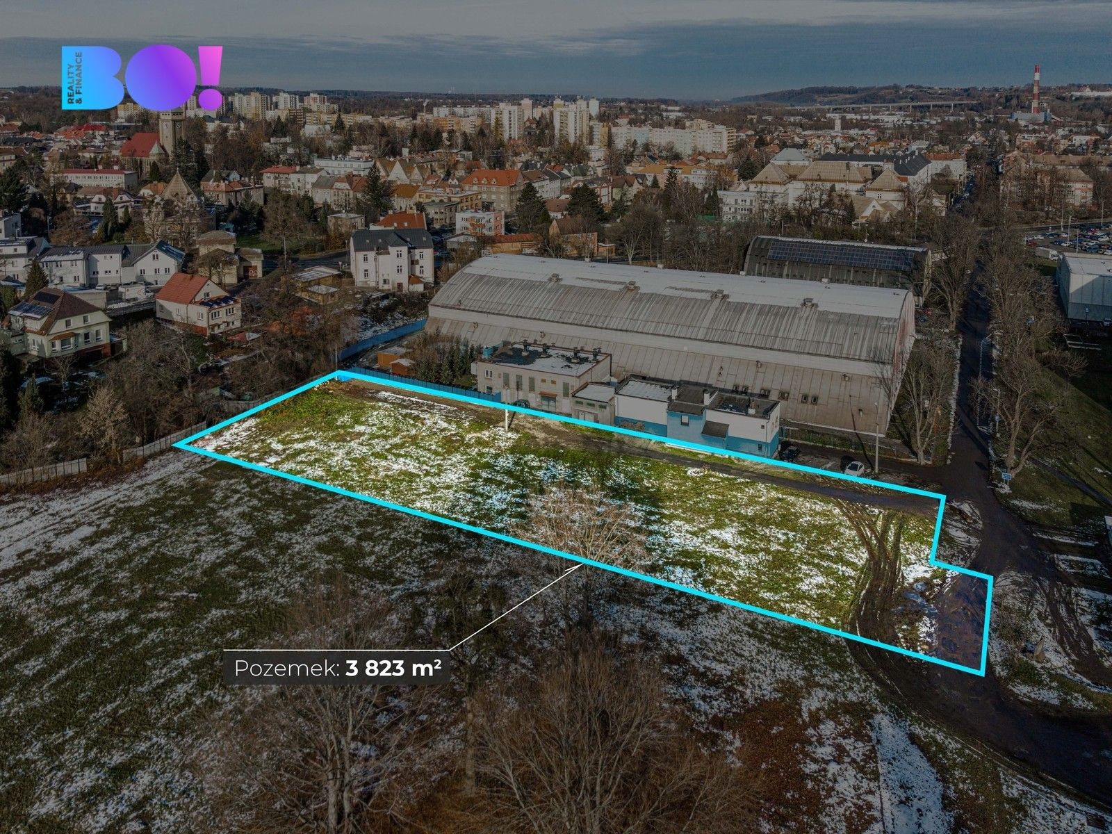 Prodej komerční pozemek - Český Těšín, 3 823 m² - 2
