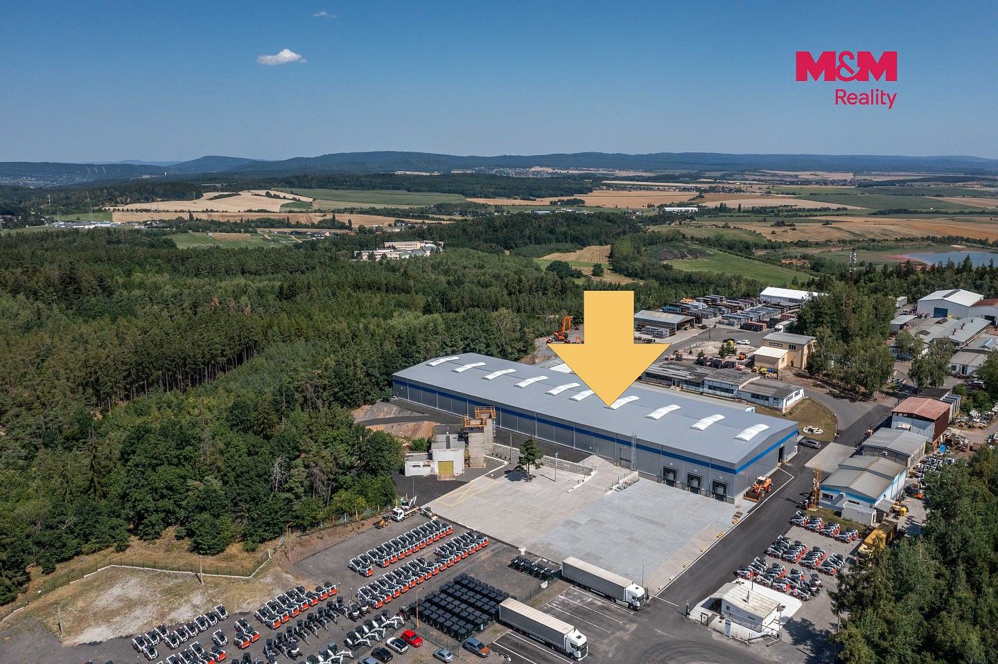 Sklad · 3 885 m² · Dubno, okres Příbram - 3