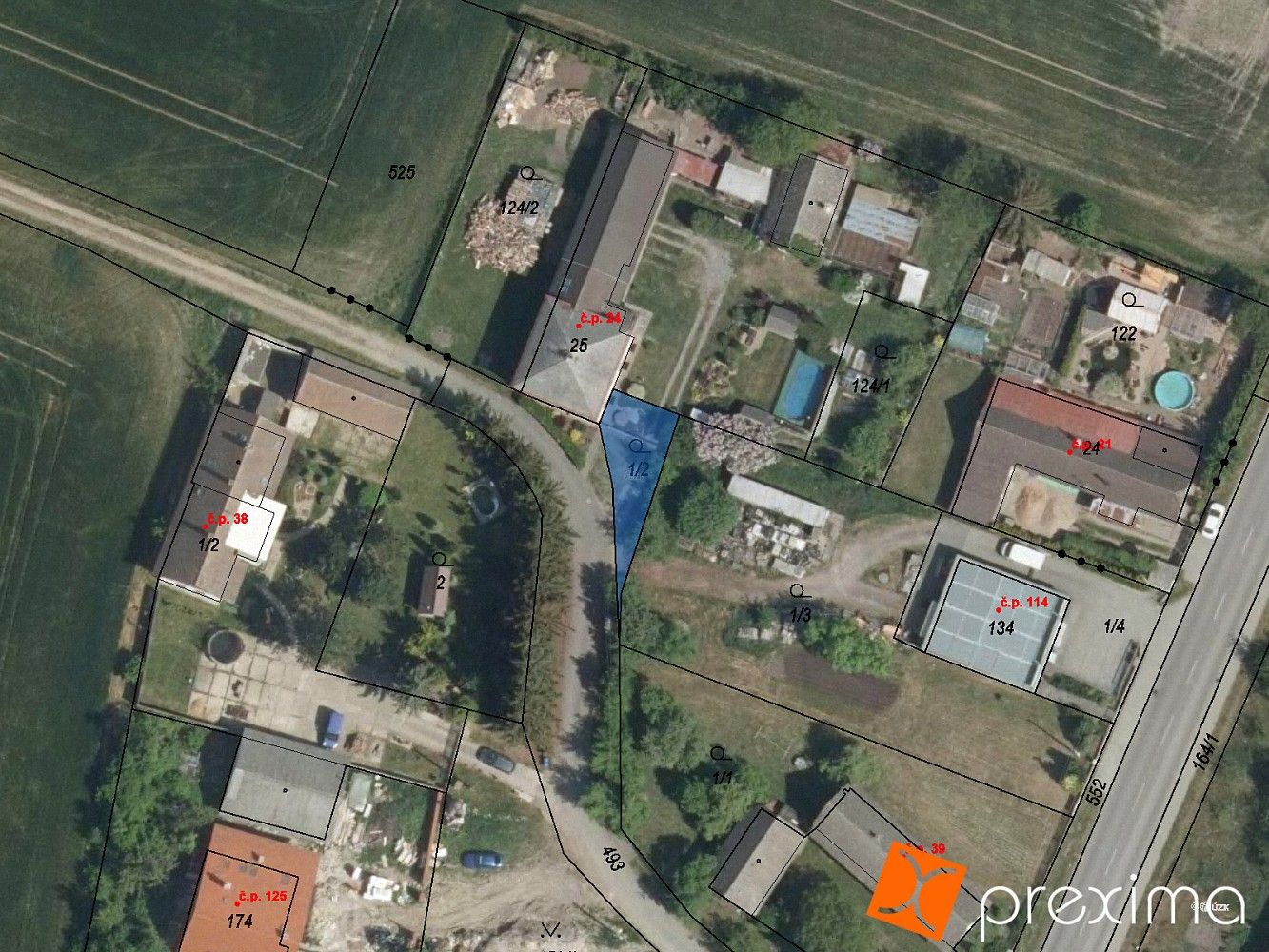 Pozemek pro bydlení, 9 m²