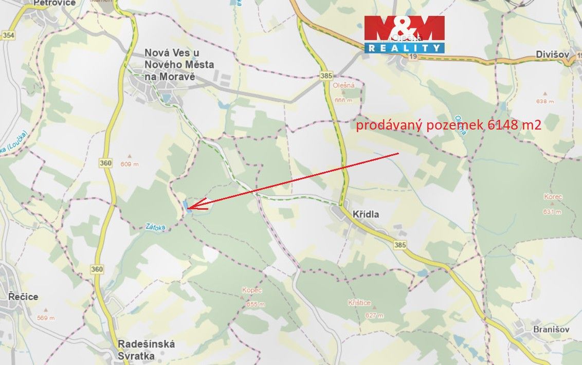 Pozemky pro bydlení, Bobrová, 592 55