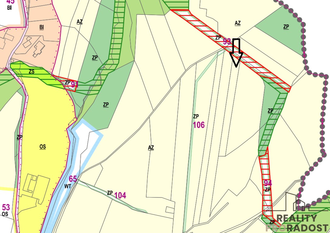 Zemědělský pozemek · 2 635 m² · Březnice - 3