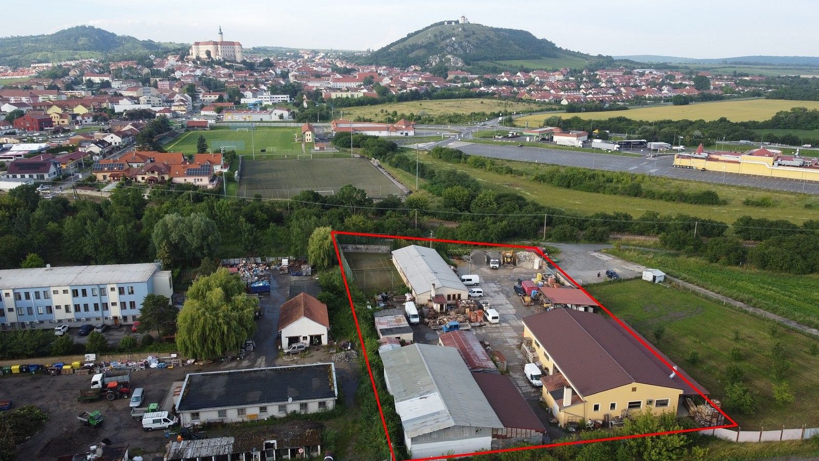 Výrobní prostory, Mikulov, okres Břeclav, Jihomoravský kraj, 4 954 m² - 1