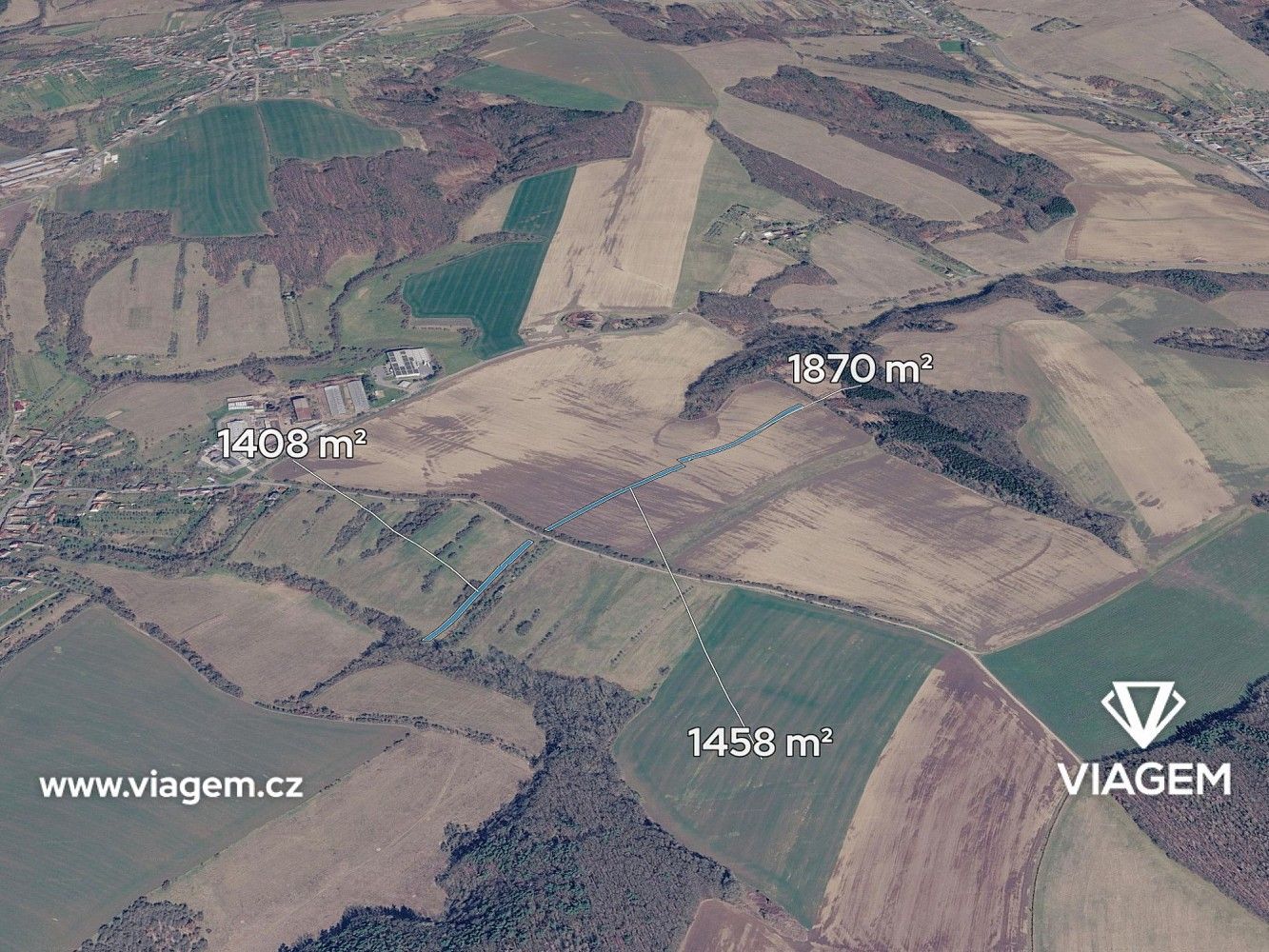 Zemědělské pozemky, Dobrkovice, okres Zlín, Zlínský kraj