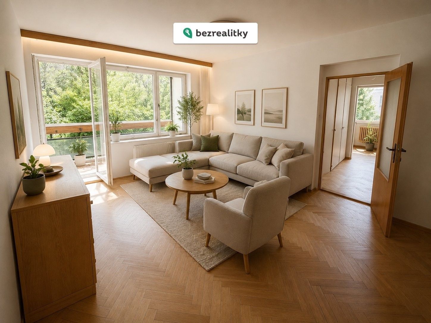 3+1, Plzeňská 2822, Praha Smíchov, 72 m² - 2