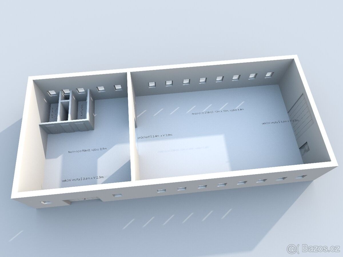 Pronájem sklad - Hradec nad Moravicí, 747 41