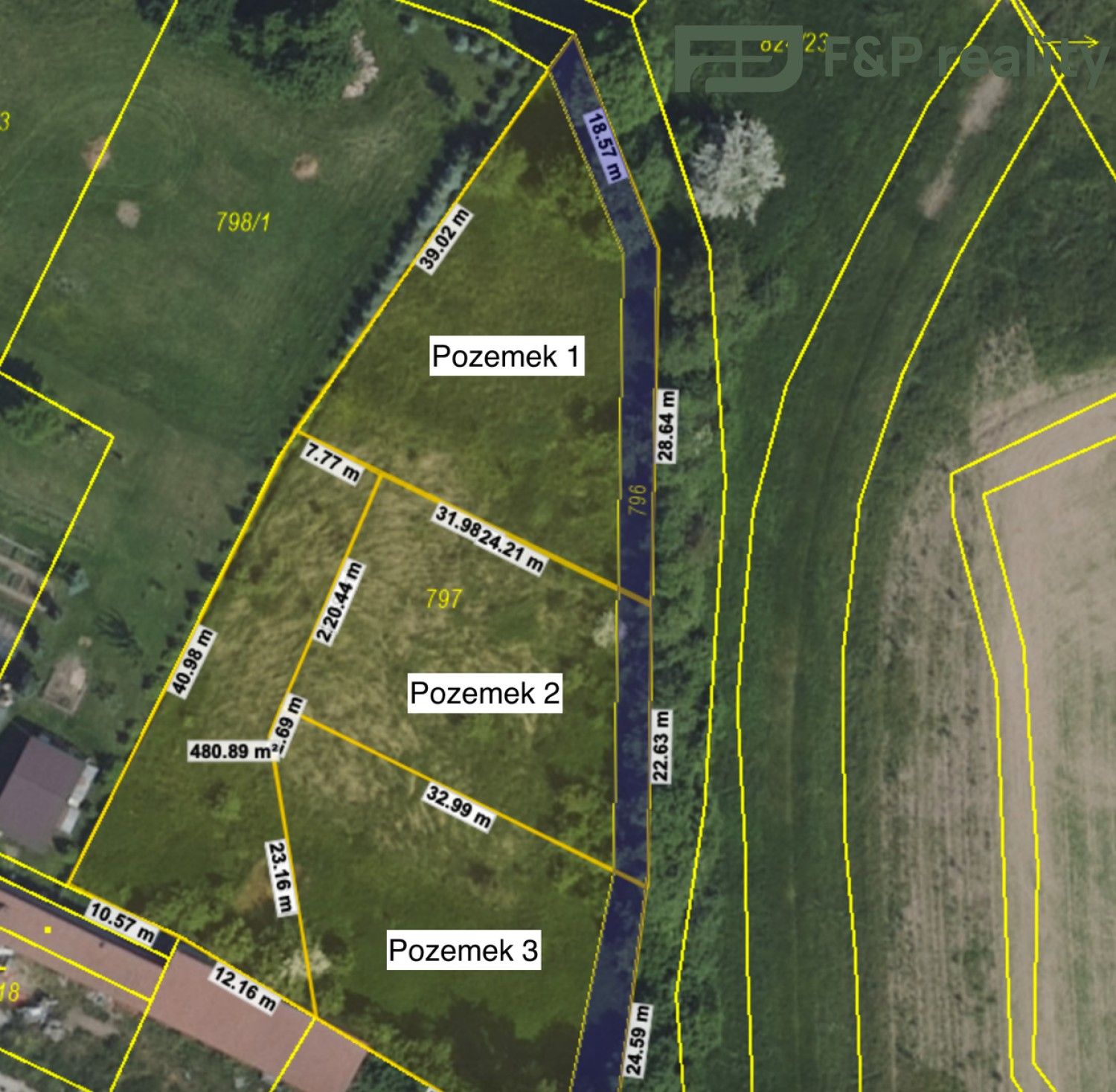 Prodej pozemek pro bydlení - Žižkovská, Vrdy, 675 m²