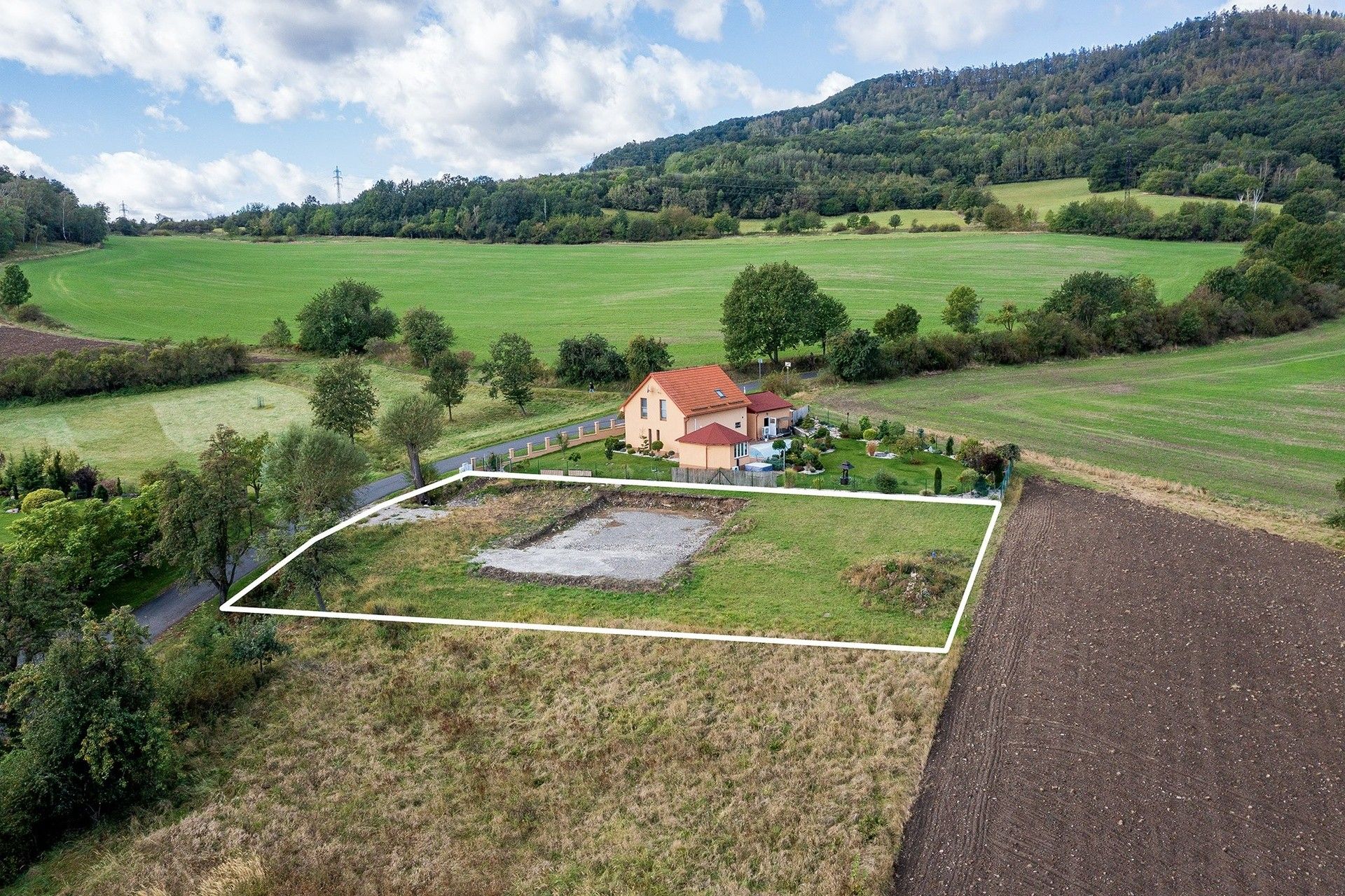 Pozemky pro bydlení, Myštice, Chudoslavice