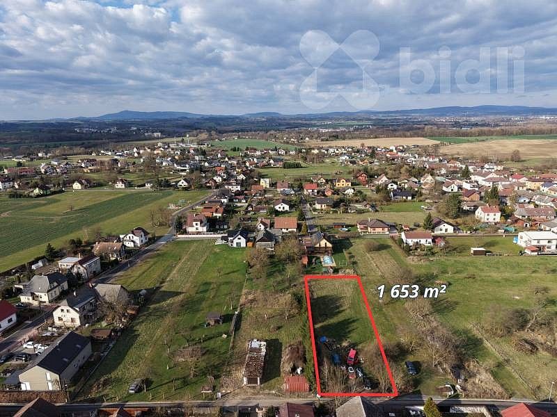 Pozemek pro bydlení, 1 653 m²