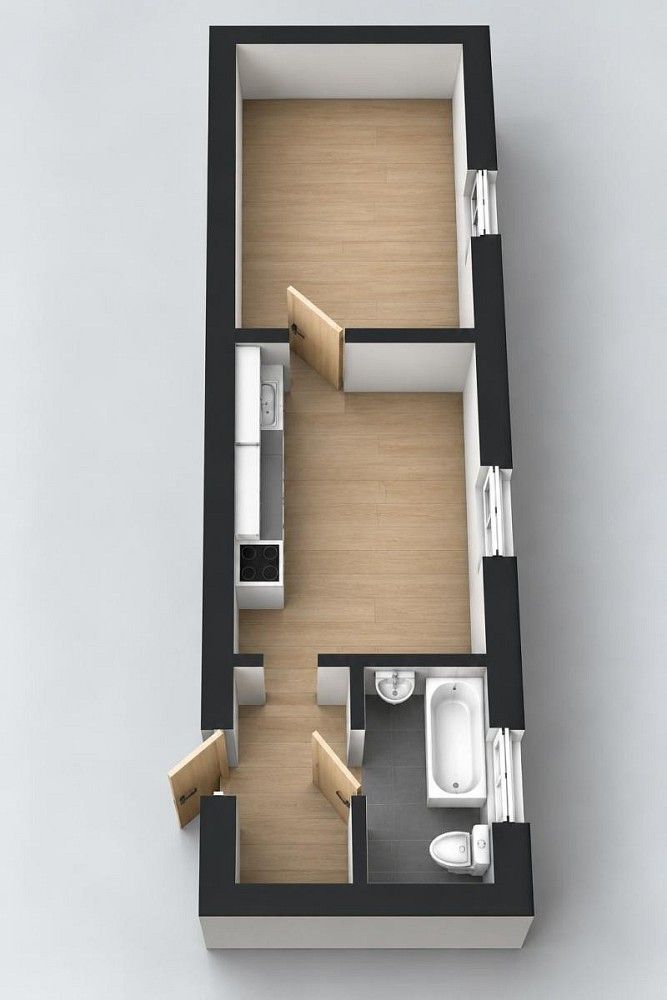 Prodej byt 1+1 - Jaroměř - Pražské Předměstí, okres Náchod, Královéhradecký kraj, 32 m² - 5